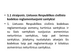 Civilinių teisių objektai skaidrės 3