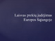 Laisvas prekių judėjimas Europos sąjungoje skaidrės