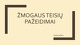Žmogaus teisių pažeidima