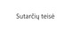 Skaidrės apie sutarčių teisę