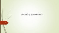 Sutarčių sudarymas skaidrės 1
