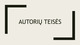 Autorių teisių rūšys