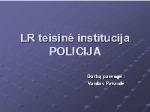 Policija skaidrės 1