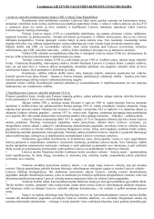 Lietuvos valstybės konstitucingumo raida 1