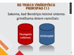 ES teisės viršenybės principas 2