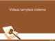 Vidaus tarnybos sistema skaidrės