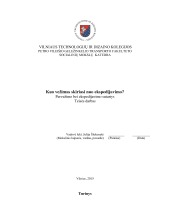 Kuo vežimas skiriasi nuo ekspedijavimo? Pervežimo bei ekspedijavimo sutartys 1