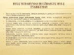 Bylų sudarymas ir užbaigtų bylų tvarkymas 2