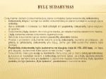 Bylų sudarymas ir užbaigtų bylų tvarkymas 3