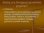 Kokia žmogaus gyvenimo prasmė? 2