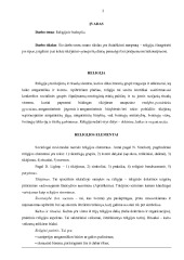 Religija ir bažnyčia referatas 2