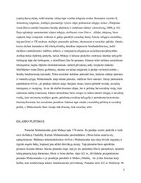Islamo religijos atsiradimo priežastys, raida ir nūdienos nuostatos kitoms religijoms 3