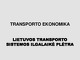 Transporto sistemos pletra