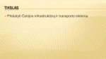 Čekijos infrastruktūra ir transporto sistema 2