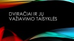 Dviračiai ir jų važiavimo taisyklės 1