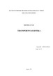 Transporto logistika. Strateginis planavimas