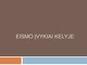 Eismo įvykiai kelyje 