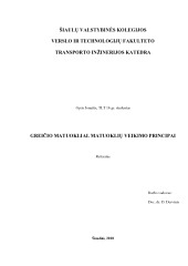 Greičio radarai ir jų veikimo principas 1