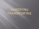 Vamzdynų transportas Lietuvoje