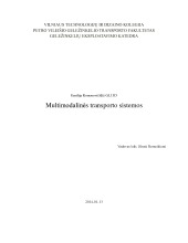 Multimodalinis transportas 1