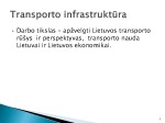 Lietuvos transporto infrastruktura 2