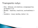 Lietuvos transporto infrastruktura 3