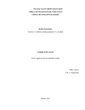 Kelionių organizatorius Verslo planas 1