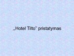 Viešbučio pristatymas 1