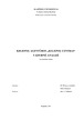 Kelionių agentūros „Kelionių centras“ vadybinė analizė