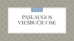 Paslaugos viešbučiuose 1