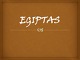 Egipto šalies pristatymas