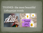 10 interesting facts about the Lithuanian 2