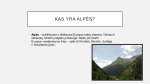Turizmas Alpėse projektas 3
