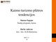 Kaimo turizmo plėtros tendencijos