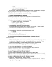 Rekreacinės aplinkos 2 (teisinė rekreacinė aplinka) disciplinos teminis planas (egzamino klausimai) 2