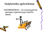 Kokio vadybininko reikia rinkai? 2