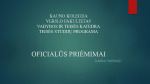 Oficialūs priėmimai projektas 1