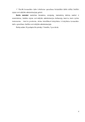 Komandinio darbo ypatumai ir jo metu priimami sprendimus savivaldybės administracijoje 3