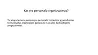 Personalo organizavimas pristatymas 2