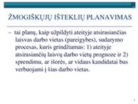 Žmogiškųjų išteklių poreikio planavimas 3