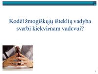 Žmogiškųjų išteklių vadybos samprata ir svarba konkurencingumo sąlygomis 2