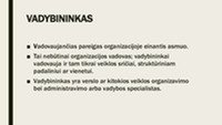 Specialybė: Vadybininko profesija 3