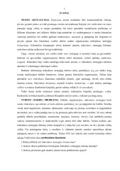 Rinkodaros strategijų formavimas grožio paslaugas teikiančios įmonės pavyzdžiu 3