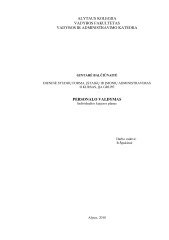 Individualios karjeros planas: optimistinis ir pesimistinis variantas 1