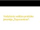 Vadybininko praktika įmonėje „Topo centras“