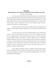 Kultūros paslaugų rėmimas 2