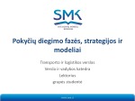 Pokyčių diegimo fazės, strategijos ir modeliai 1
