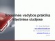 Socialines vadybos praktika
