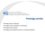 Pramogų verslas skaidrės 1