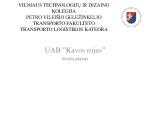Kavos užeigos verslo planas 1